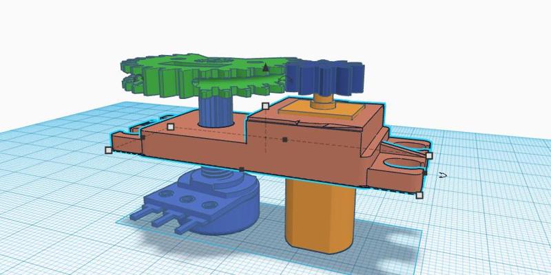 DC MOTOR POSITION CONTROL WITH POTENTIOMETER AND ARDUINO