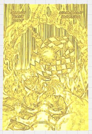 Lithophanes Demon Slayer