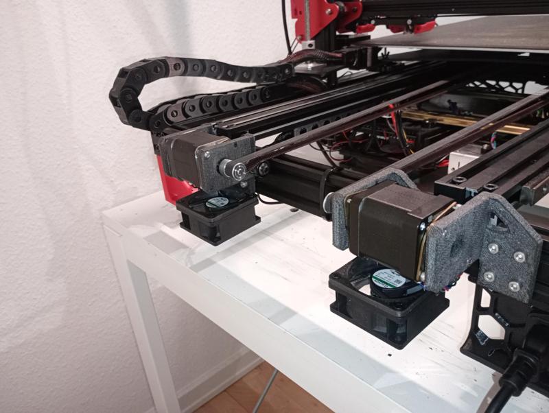 CR10-Max - Dual Y motor brackets