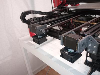CR10-Max - Dual Y motor brackets