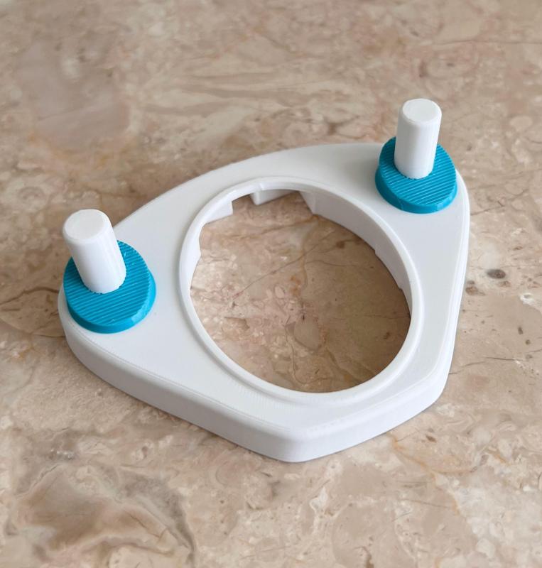 Oral-B iO base-mounted dual head stand