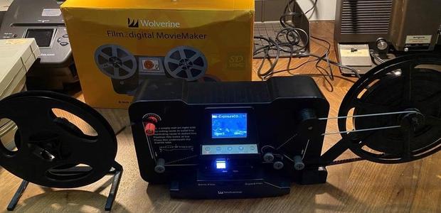 Wolverine Reflecta F2D Adapter for 7-inch Reels 8mm Super8 Digitizer