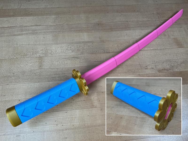 Mitsuri's Collapsing Katana