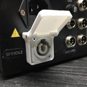 Neutrik PowerCon socket cover