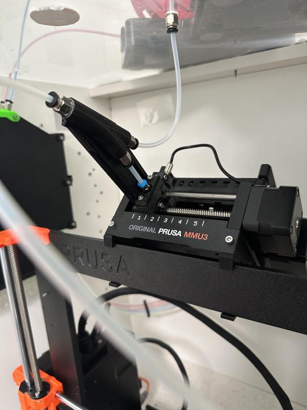 Y-Filament Combiner-Converts MMU Printer to 5+1