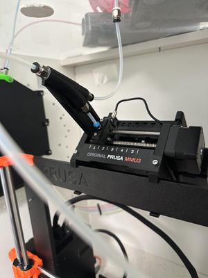 Y-Filament Combiner-Converts MMU Printer to 5+1