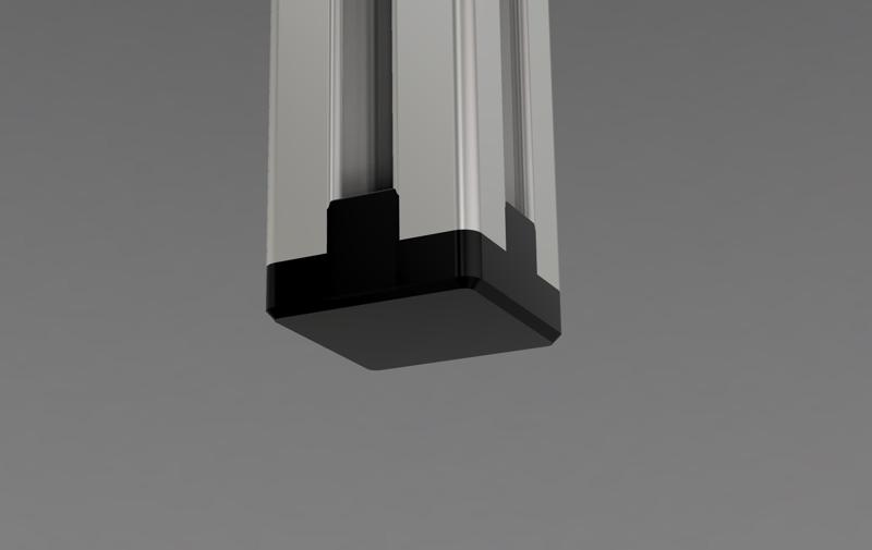 Thicker End Cap for EX-1010 Aluminum Extrusion