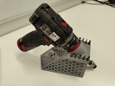 Electric screwdriver stand V2