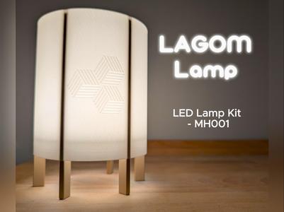 Scandinavian Lamp LAGOM (LED Lamp Kit-001)