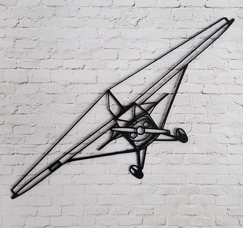 Piper PA-20 Pacer - Airplane 2D Line Art