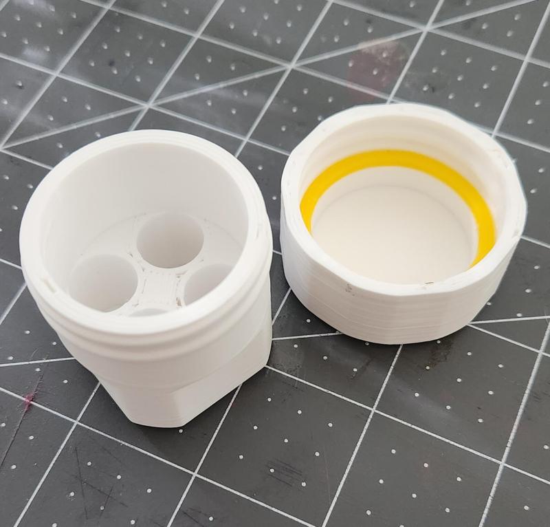 510 Cartridge Airtight Storage Container for 0.5 ML All Glass O2Vapes