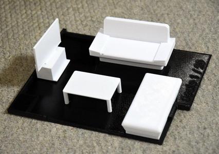 Furniture layout model