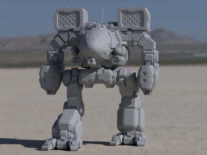 Timberwolf Prime, aka "Madcat" for Battletech