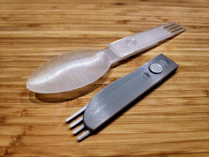 The Luha (Folding Spork)