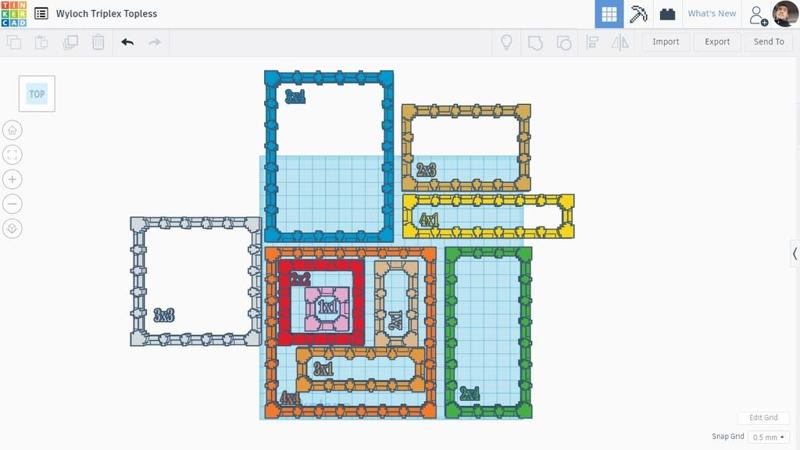 OpenForge 2.0 Wyloch Square Triplex Topless + Connector