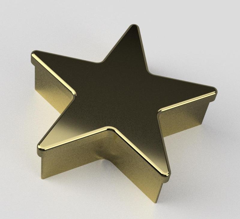Star box (with blank or Christmas top)