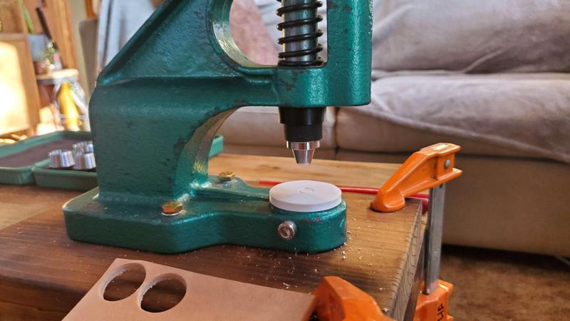 Leather Press Hole Punch Adapter