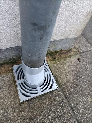 grate for water evacuation manhole 185mmX185mm