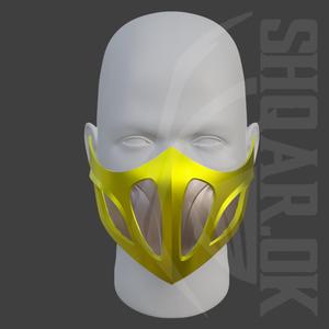 Scorpion mask from Mortal Kombat 11 - Vengeance bringer
