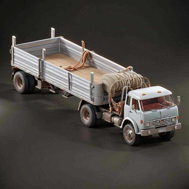 Vintage Flatbed Truck