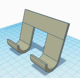 Minimalist phone stand