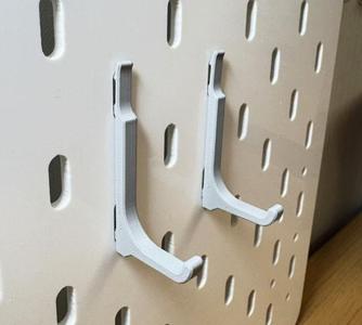 IKEA SKADIS pegboard hooks
