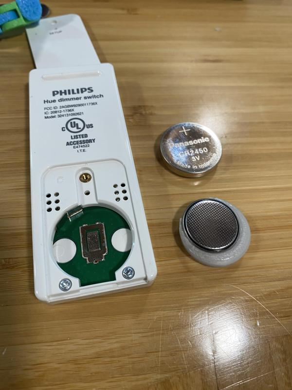 CR2032 to CR2450 Battery Adapter Side Contact