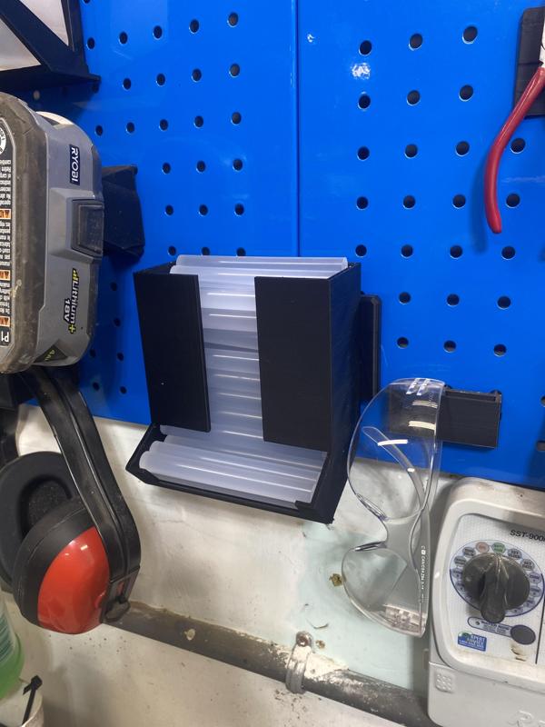 4" glue stick dispenser for pegboard,  sy's system