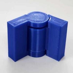 Large Vertical Print In Place Hinge