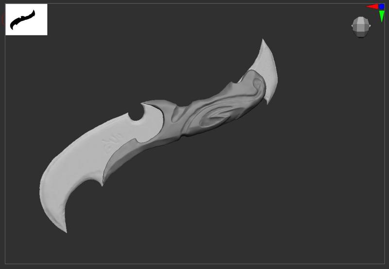 Luna's Descent Valorant knife