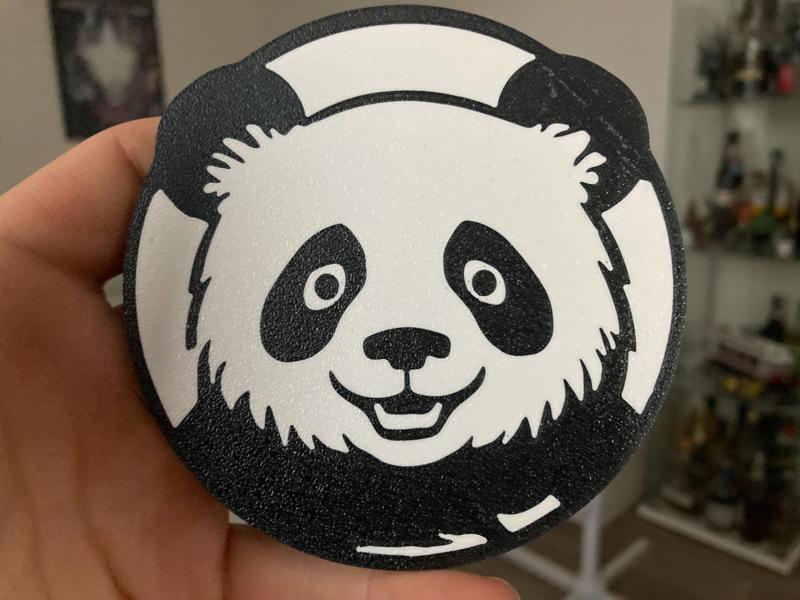 Panda coaster