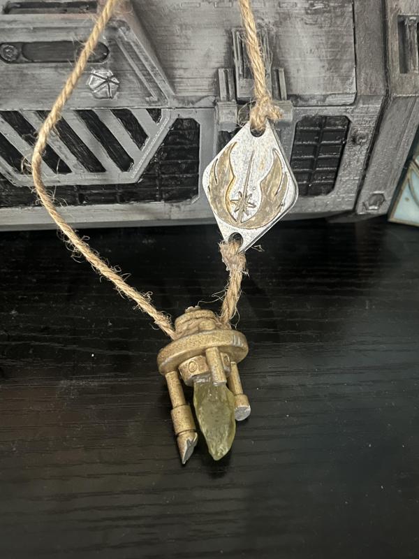 Broken Kyber Crystal Necklace