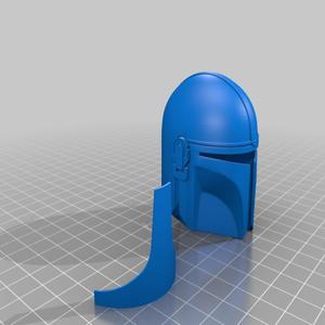 Mandalorian Helmet (one piece)