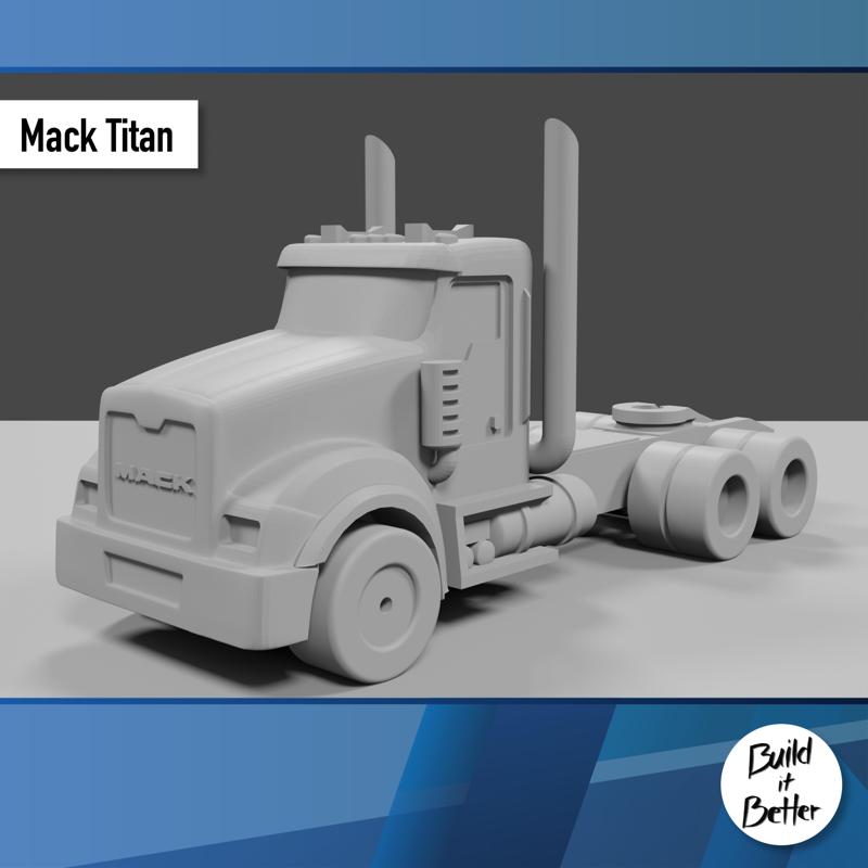 Macky Titan DayCab 1/64 scale