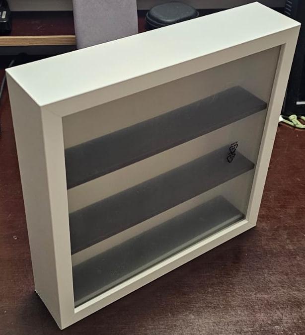 SANNAHED vitrína pro modely vozů H0