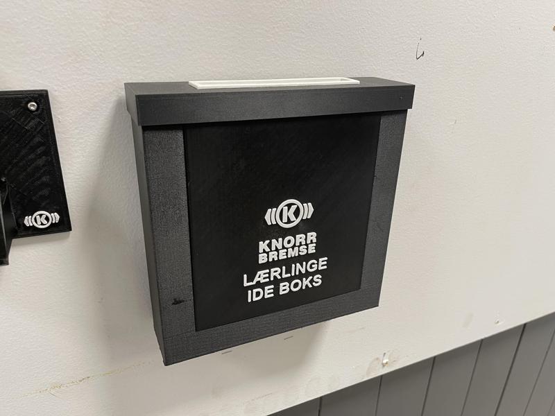 Suggestion/Message Box with wall mount