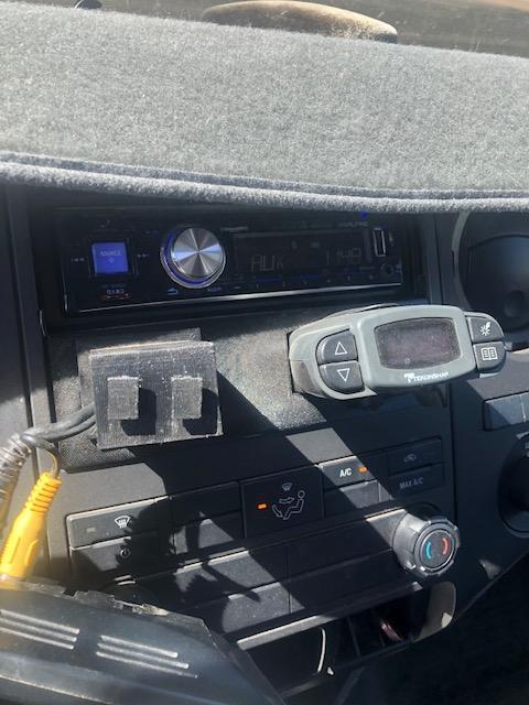 Pocket Mount for Edge CTS2 tuner and brake controller