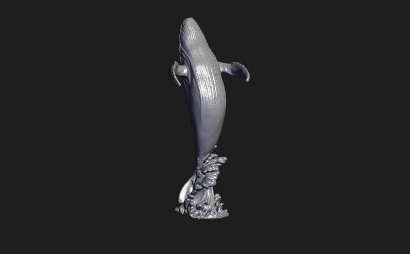 Whale Statue - Revopoint INSPIRE 3D Scanner