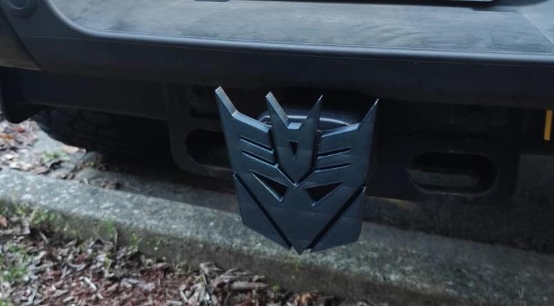 2 inch ,3 Inch and 2.5 inch and now hitch cover Decepticon