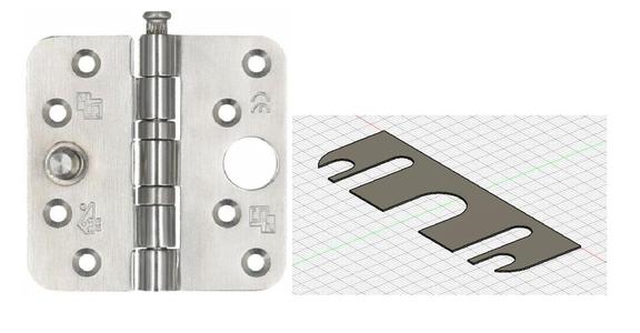 S2 Hinge filler plate (SKG)