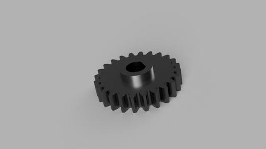 Gear (LEGO 24 tooth) for 28byj-48 stepper