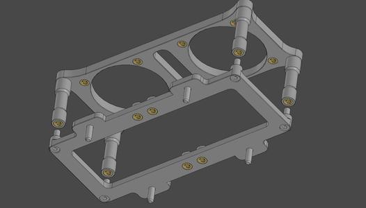 BTT TMC 5160T Plus dual DIN mount
