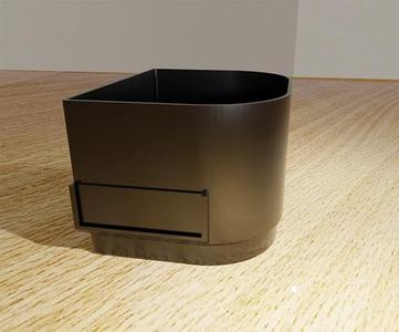 Saeco stackable coffee bean extender with badge holder