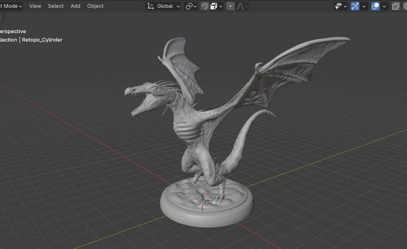 Gringotts Bank Dragon from Harry Potter