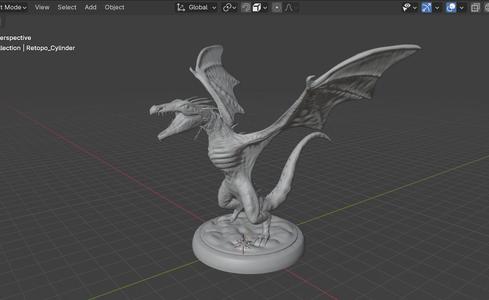 Gringotts Bank Dragon from Harry Potter