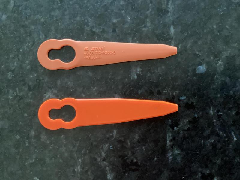 Ersatzmesser Ersatzklingen Für STIHL FSA45 Polycut 2-2 / Replacement blades for STIHL