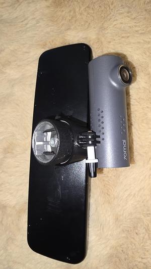 Seat Ibiza 6L mirror camera attachment