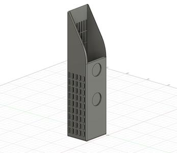 Poop catcher for Bambu Lab P1S