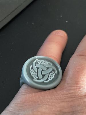 Men's ring - Horn's of Odin