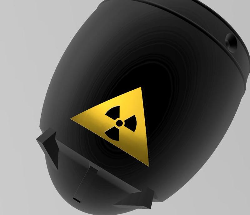 Nuklear Logo für Mini Nuke